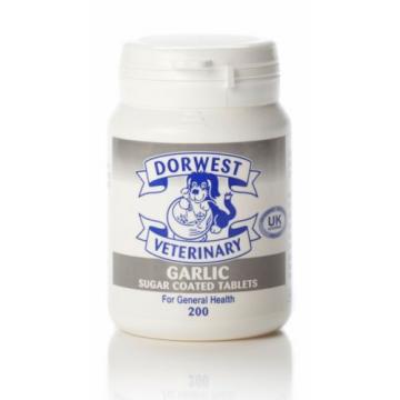 DORWEST HERBS GARLIC TABLETS GENERAL HEALTH for Dogs &amp; Cats