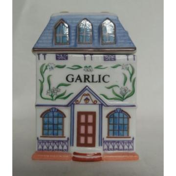 Vintage Replacement 1989 Lenox Spice Jar ~GARLIC~ Spice Village Collection