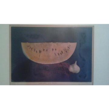 Tomoe Yokoi &#034;watermelon and garlic&#034; (#74 of 75) Brewster Gallery Authentication