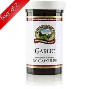 Natures Sunshine Garlic (100 caps) (ko) (Pack of 2)