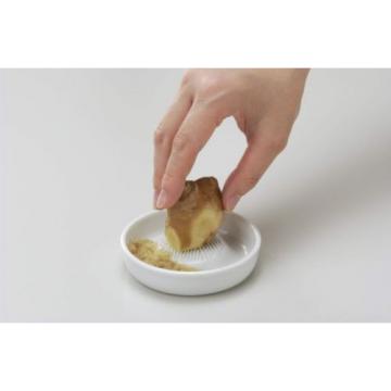 Kyocera Ceramic GRATER white Sharp wasabi garlic ginger sushi CY-10 Japan F/S