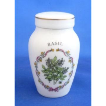 FRANKLIN MINT (GLORIA VANDERBILT CONCEPTS INC) HERB AND SPICE JARS