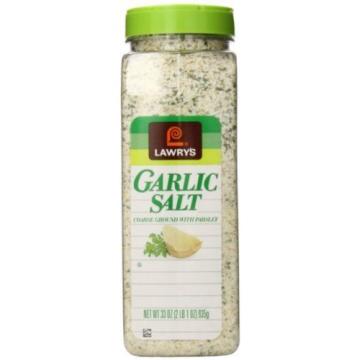 HUGE Lawry&#039;s Garlic Salt Seasoning Spice with Parsley 33 oz (2 lb 1 oz)