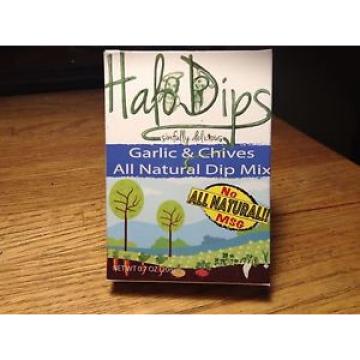Garlic &amp; Chives World Famous Halo Dips 3 Dips for $10.00 Dips,seasonings &amp; spice