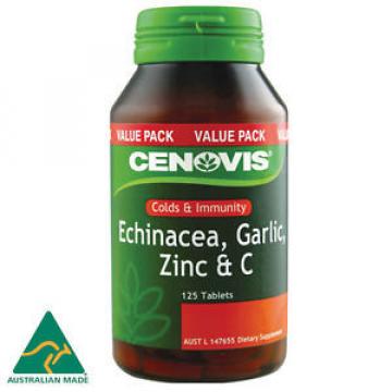 Cenovis Echinacea Garlic Zinc &amp; C 125 Tablets