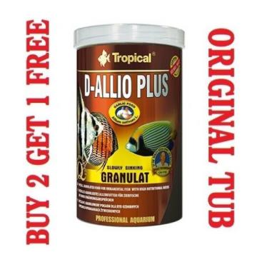D-ALLIO PLUS Granules - Complete Food for Discus with garlic (30%) 250ml/150g-