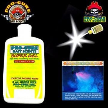 PRO CURE BAIT SCENTS SUPER GEL WITH UV FLASH 8oz
