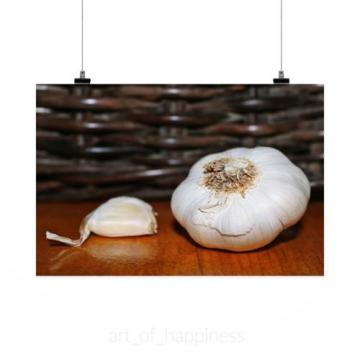 Stunning Poster Wall Art Decor Garlic Clove Of Garlic Decoration 36x24 Inches