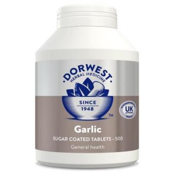 Dorwest Herbs Garlic Tablets Dog/Cat Supplement 500&#039;s
