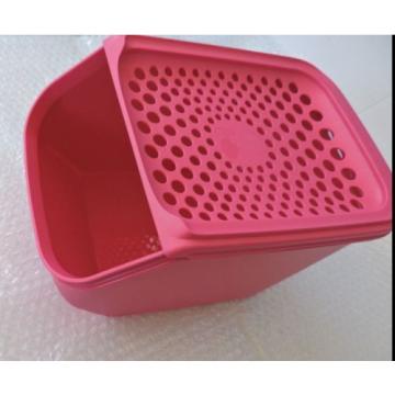 Tupperware Onion &amp; Garlic Smart Access Mate Pink 3qt~3L with Self Vent Seal New