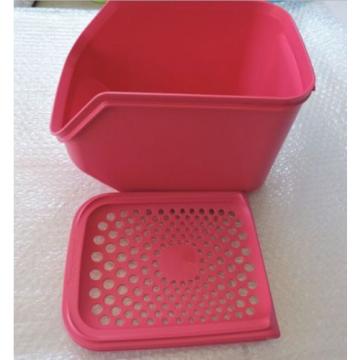 Tupperware Onion &amp; Garlic Smart Access Mate Pink 3qt~3L with Self Vent Seal New