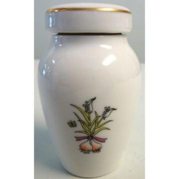 Gloria Concepts Fine Porcelain Spice Lidded Jar Garlic Japan