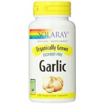 Solaray Organic Garlic 100 Ct