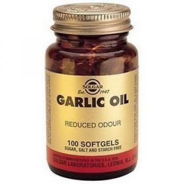 Solgar Garlic Oil (Reduced Odour) 100 Softgels